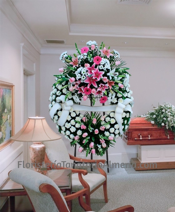 Corona funeraria Premium